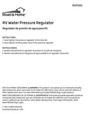 RV Water Pressure Regulator