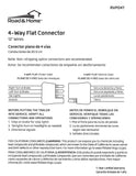 4-Way Flat Connector